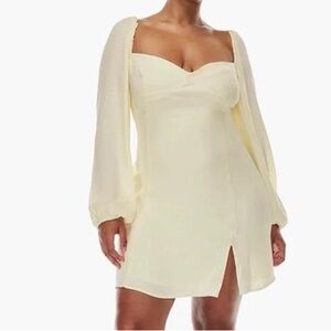 Wilfred Soft Yellow Smocked Dress